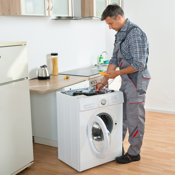 can you walk me through the steps of troubleshooting my washer issue in Lake Odessa MI